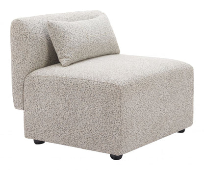 Zuo Modern Simu Textured Fabric Middle Chair