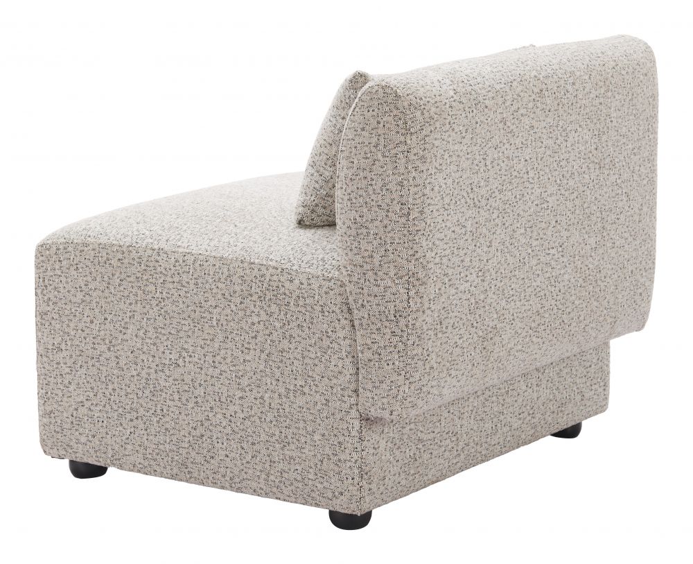 Zuo Modern Simu Textured Fabric Middle Chair