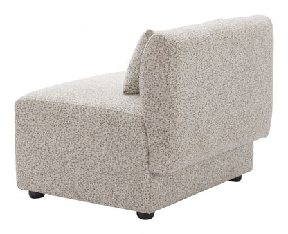 Zuo Modern Simu Textured Fabric Middle Chair