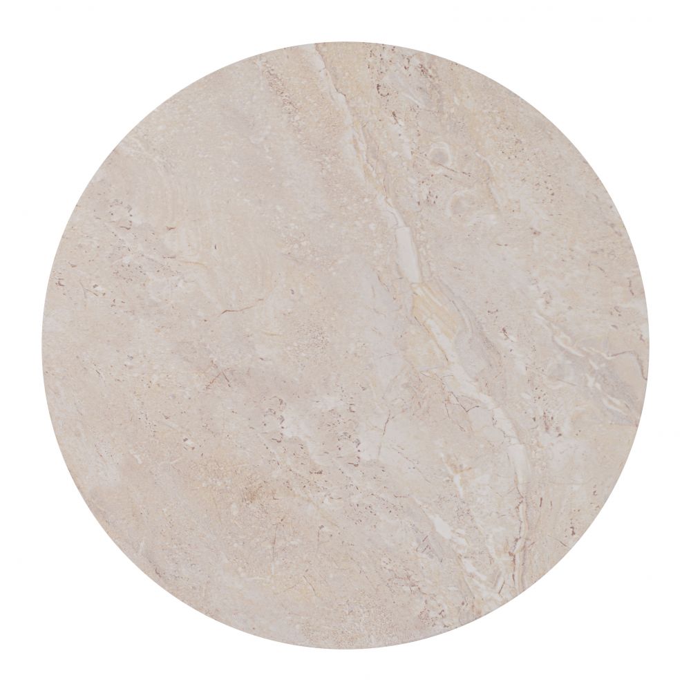 Zuo Modern Siro Natural Wodoen Round Side Table