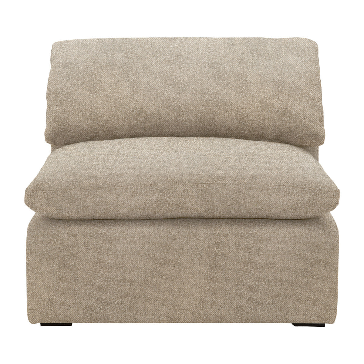 Essentials For Living Sky Brown Fabric Modular Sofa