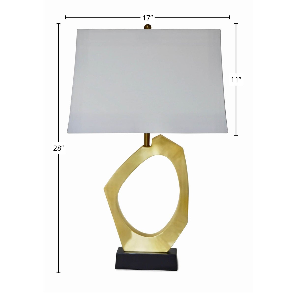 LH Home Skye Celestial Aluminium Table Lamp