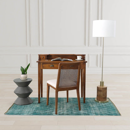 LH Home Skye Contemporary Wooden Standing Floor Lamp