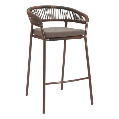 Zuo Modern Skye Olefin Fabric Outdoor Barstool 2PC