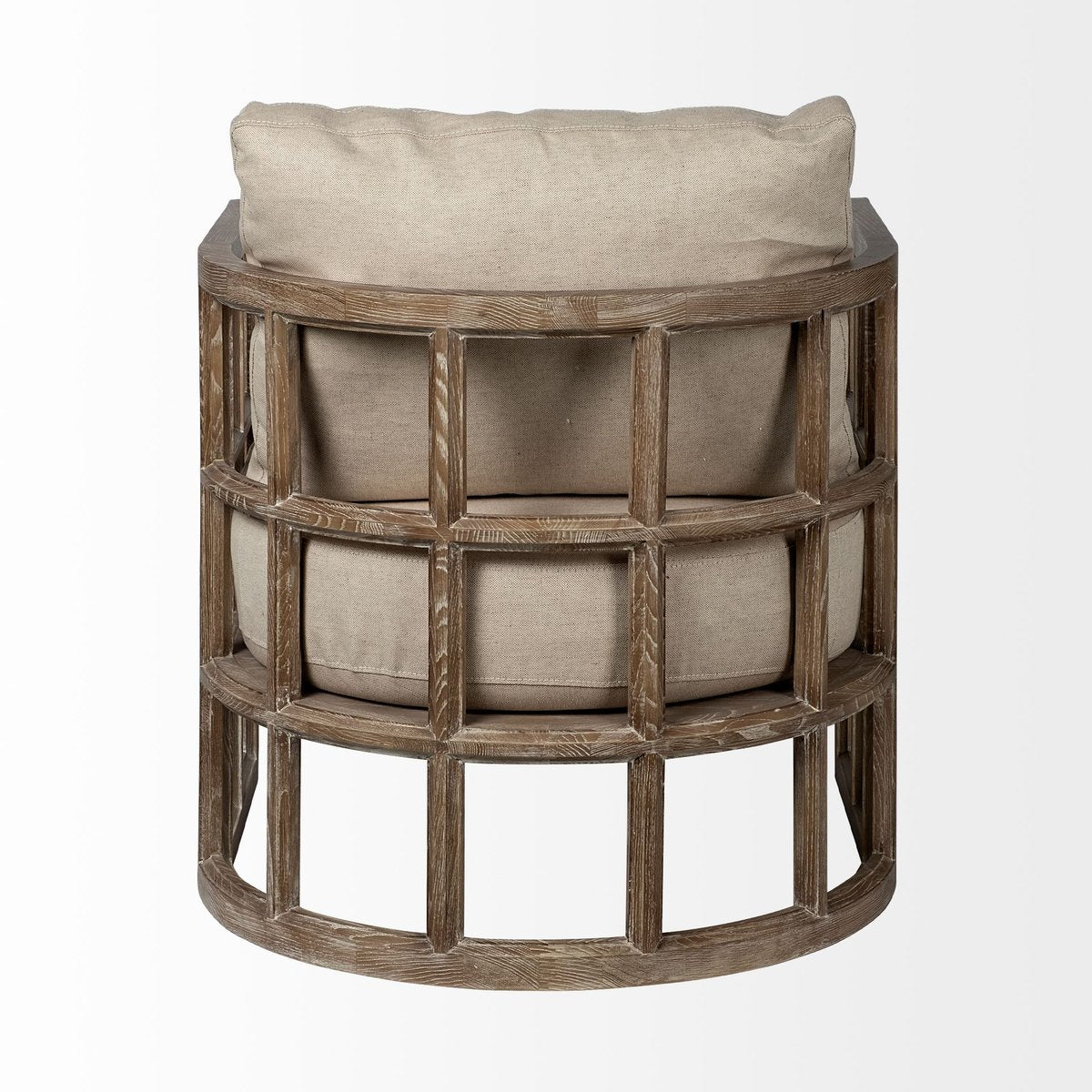 Mercana Skylar Tan Fabric Accent Chair