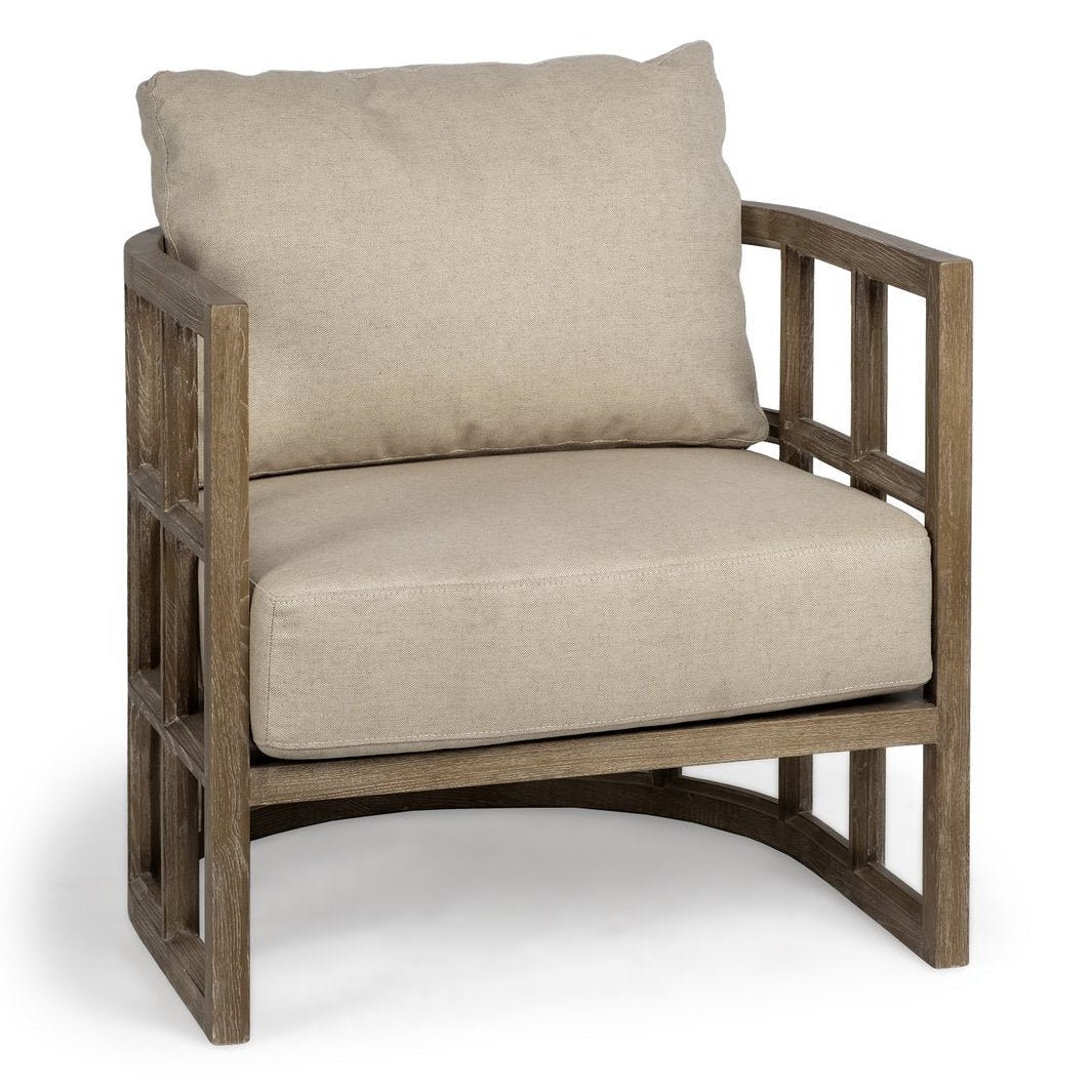 Mercana Skylar Tan Fabric Accent Chair