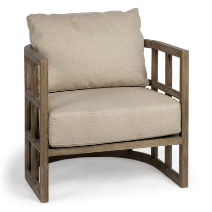 Mercana Skylar Tan Fabric Accent Chair