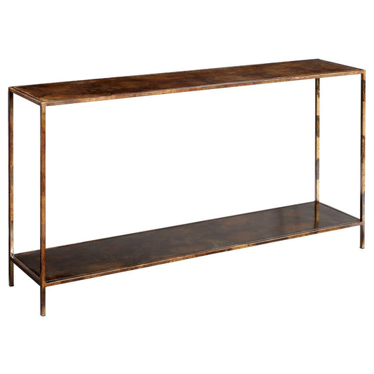 Slim Entry Console or Sofa Table With Storage Shelf Console Tables Sideboards and Things By Jamie Young