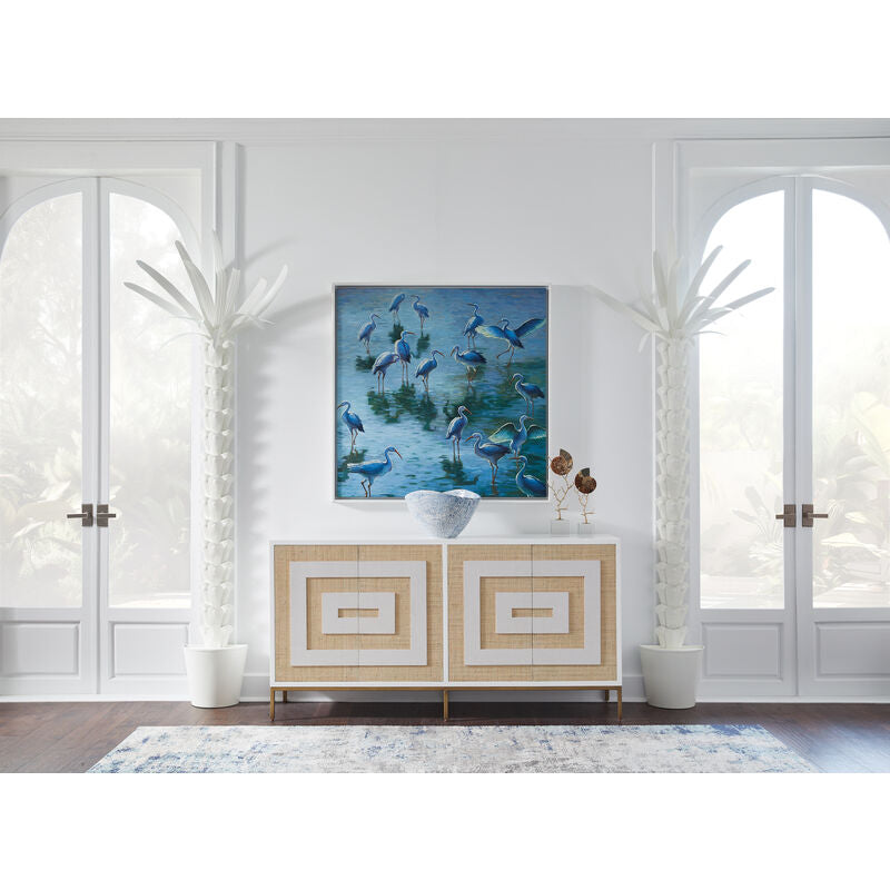 Sloan Street Unique Design Wooden Cabinet-Accent Cabinets-Chelsea House-LOOMLAN