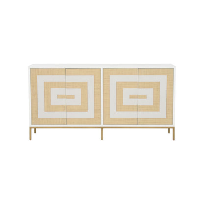 Sloan Street Unique Design Wooden Cabinet-Accent Cabinets-Chelsea House-LOOMLAN