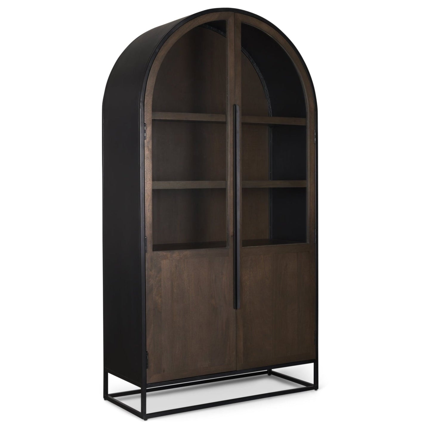 Sloan Two Doors Wood Bookcase
