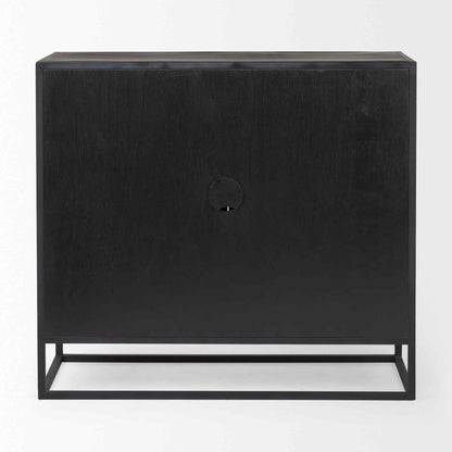 Mercana Sloan Two Doors Wood Accent Cabinet