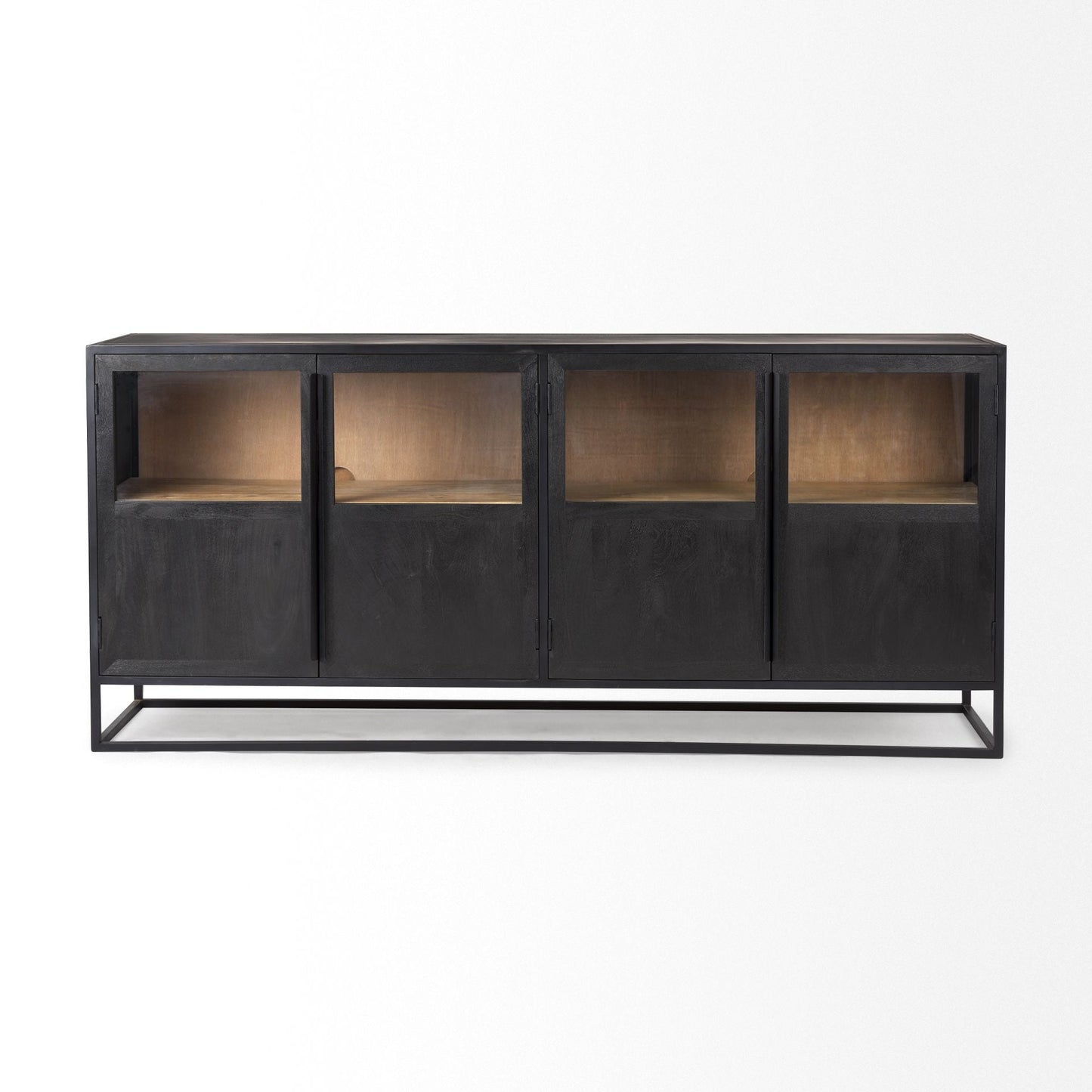 Mercana Sloan Four Doors Wood Sideboard