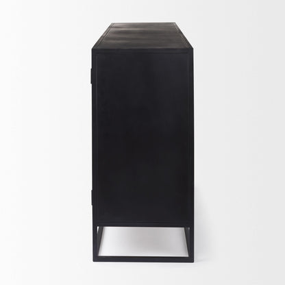 Mercana Sloan Four Doors Wood Sideboard