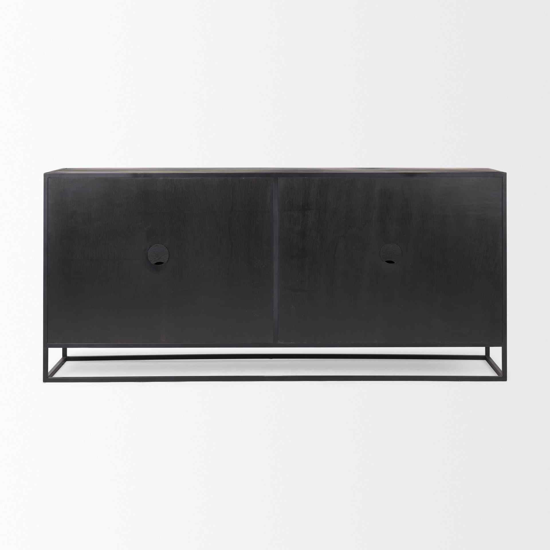 Mercana Sloan Four Doors Wood Sideboard