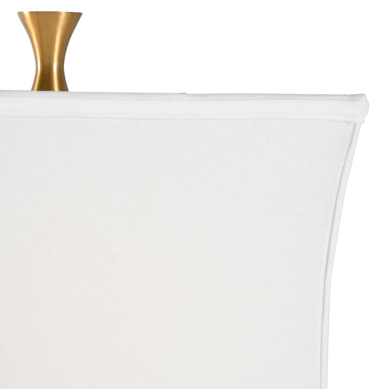 Wildwood Sloane White Alabaster Table Lamp