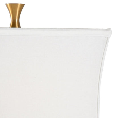 Wildwood Sloane White Alabaster Table Lamp