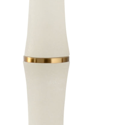 Wildwood Sloane White Alabaster Table Lamp