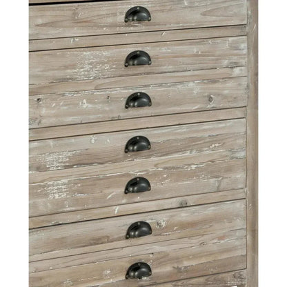 Furniture Classics Apothecary Four Drawers Wood Chest