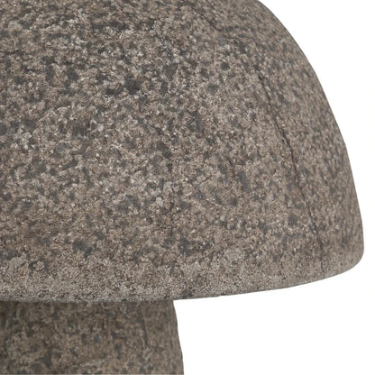 Granite Stone Textured Outdoor Mushroom Sculpture