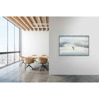 Leftbank Art Snowfall Hand Crafted Canvas Art