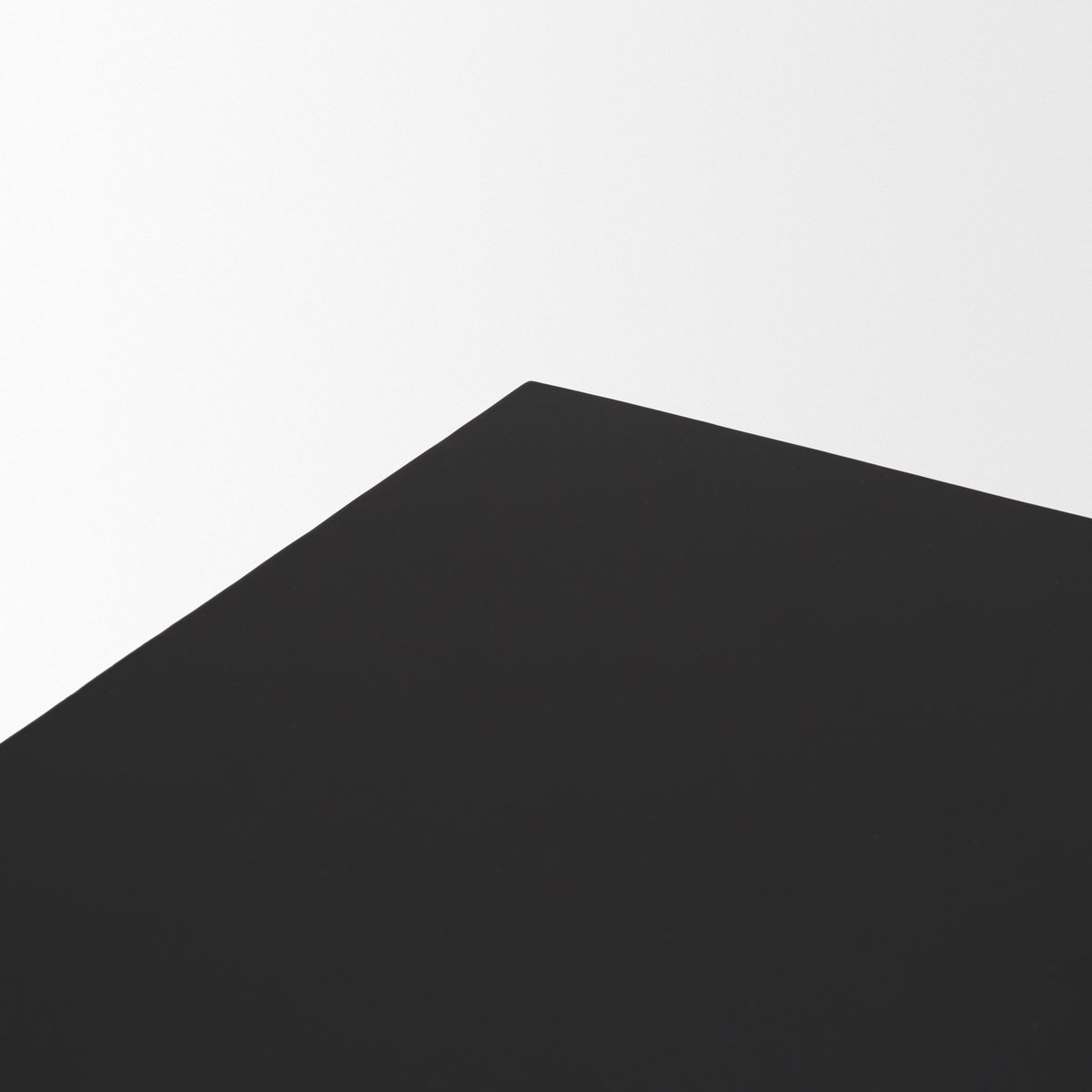 Mercana Sobi Matte Black Iron Side Table