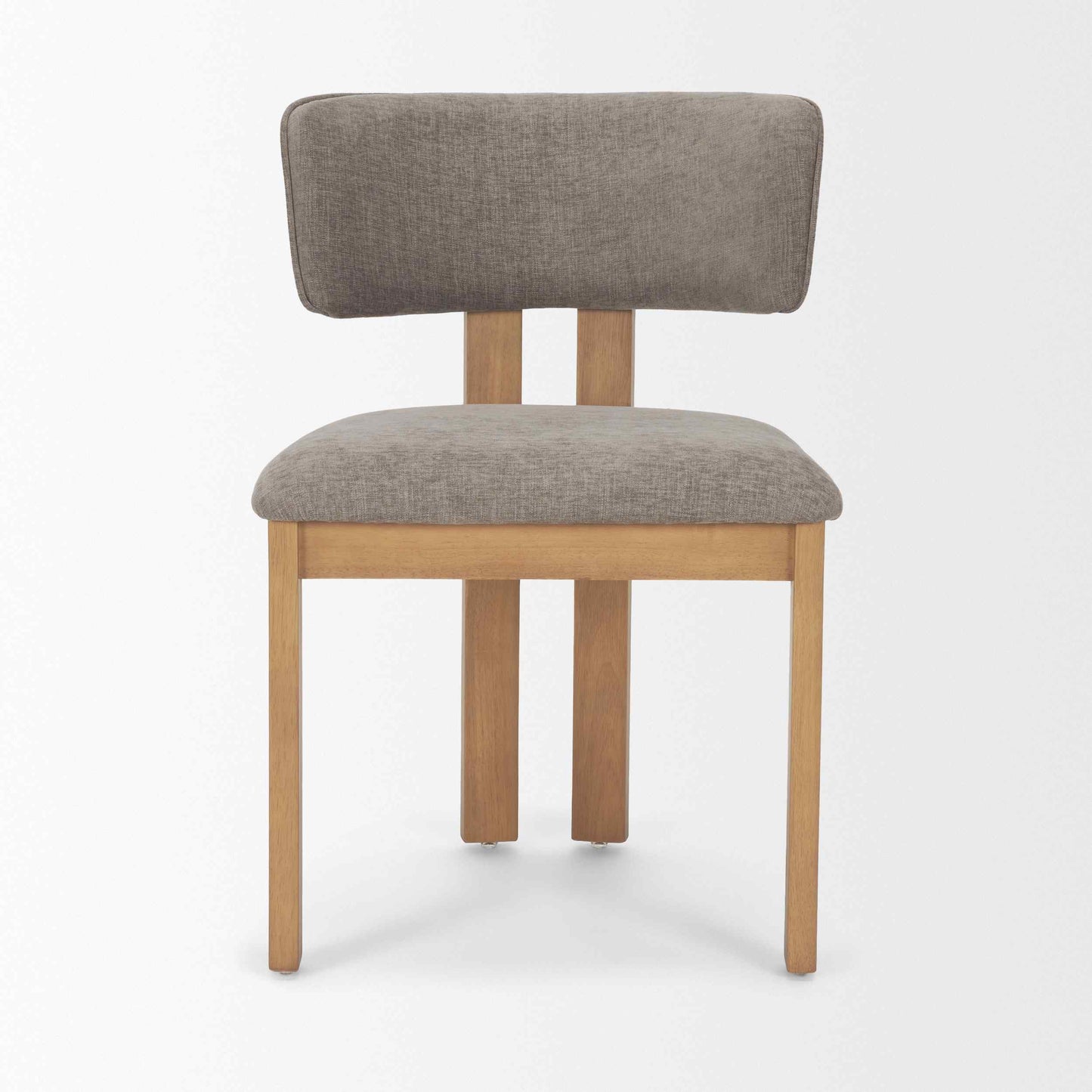 Mercana Soho Curved Open Back Fabric Dining Chair 2PC