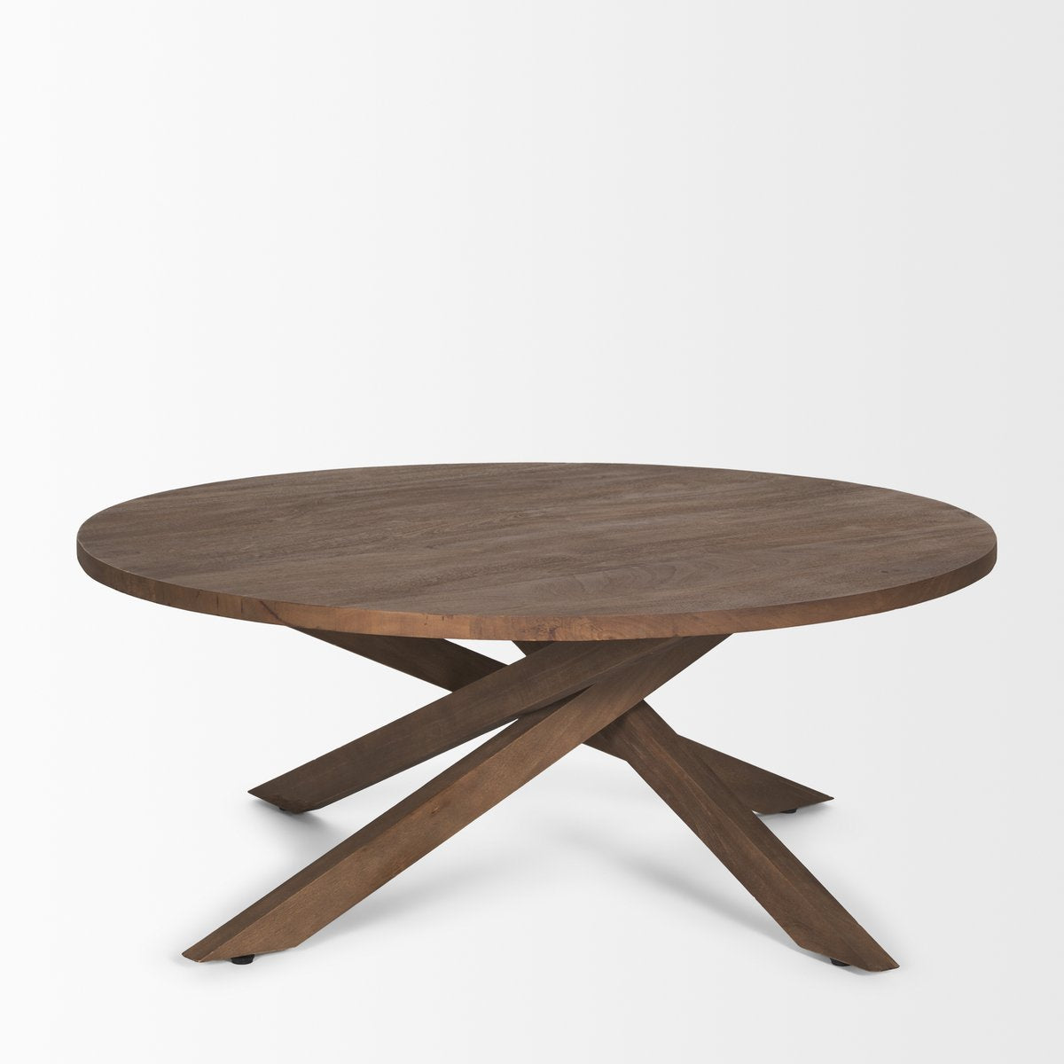 Mercana Solana Wooden Round Coffee Table