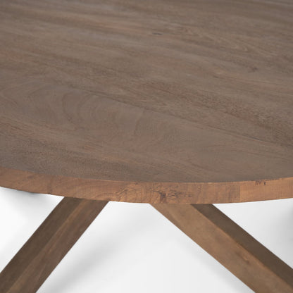 Mercana Solana Wooden Round Coffee Table