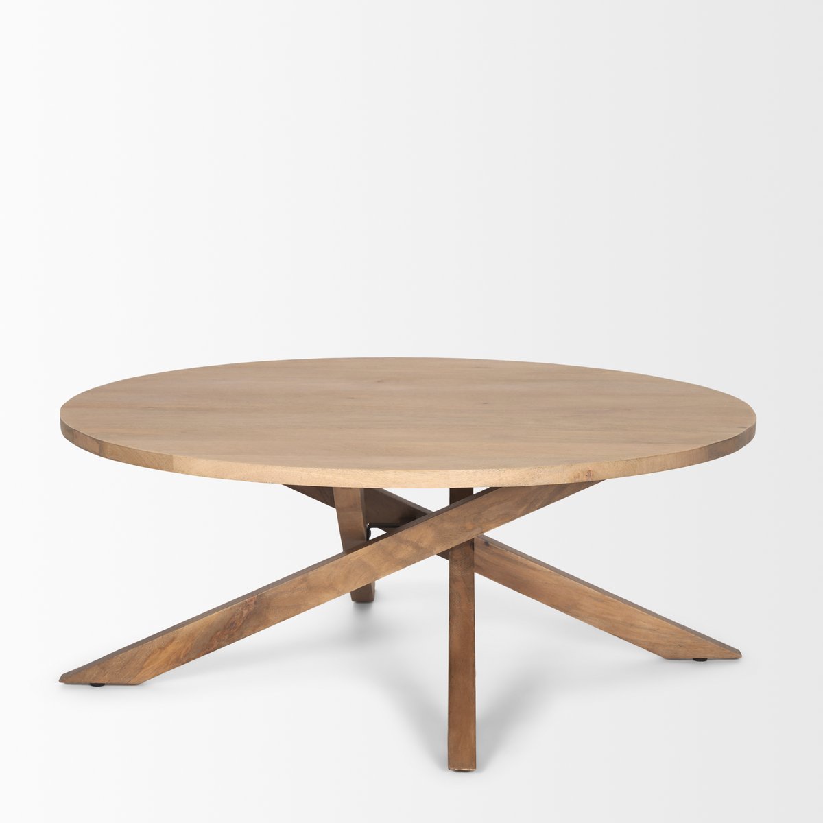 Mercana Solana Wooden Round Coffee Table