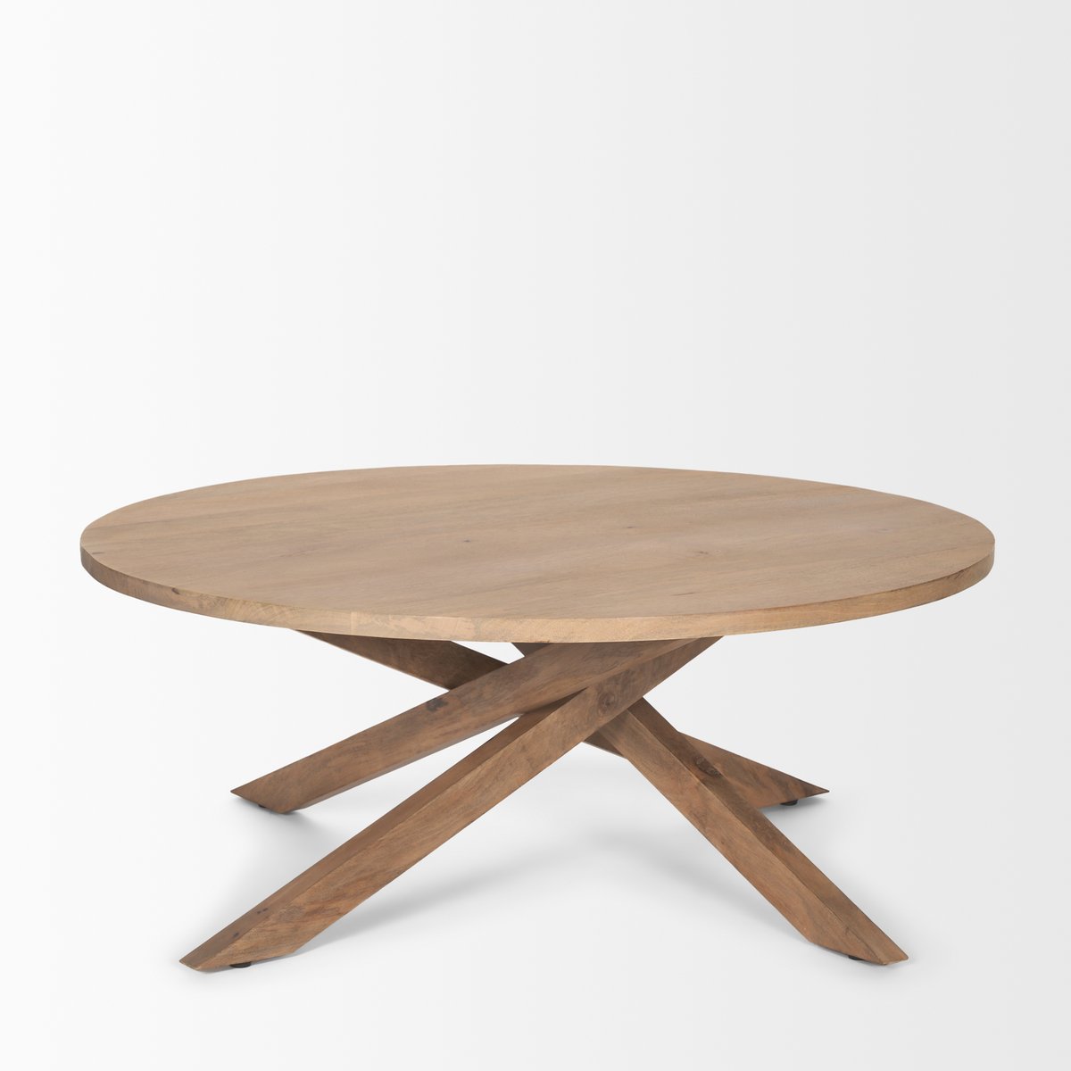 Mercana Solana Wooden Round Coffee Table