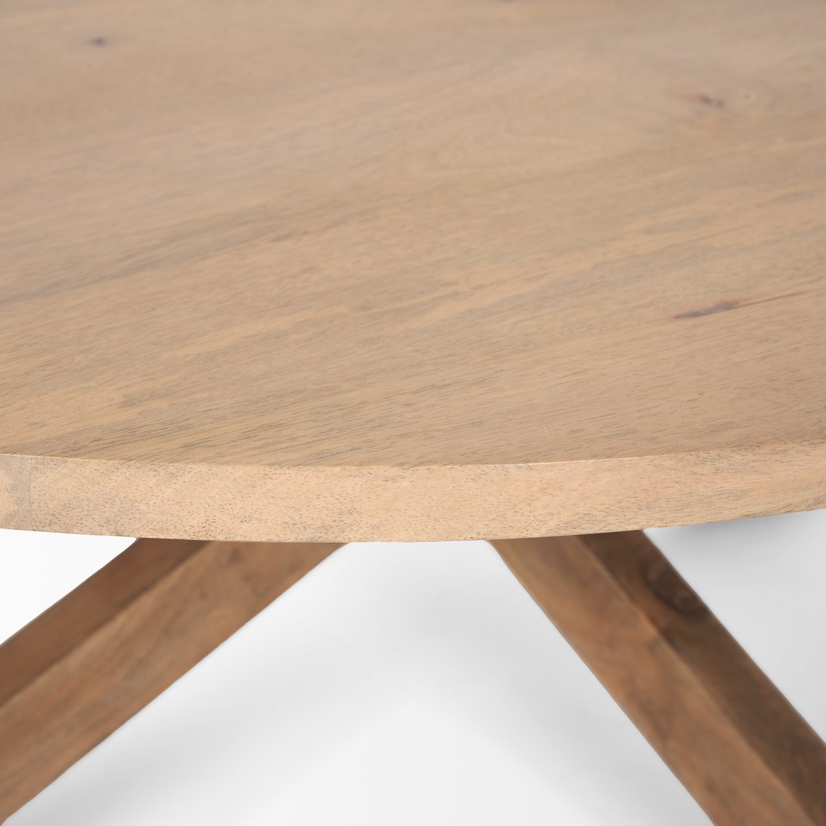 Mercana Solana Wooden Round Coffee Table