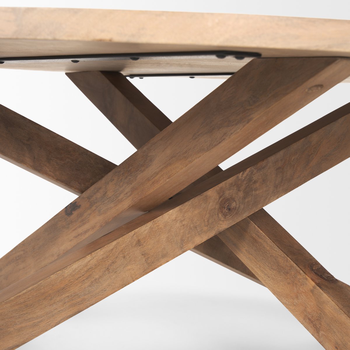 Mercana Solana Wooden Round Coffee Table