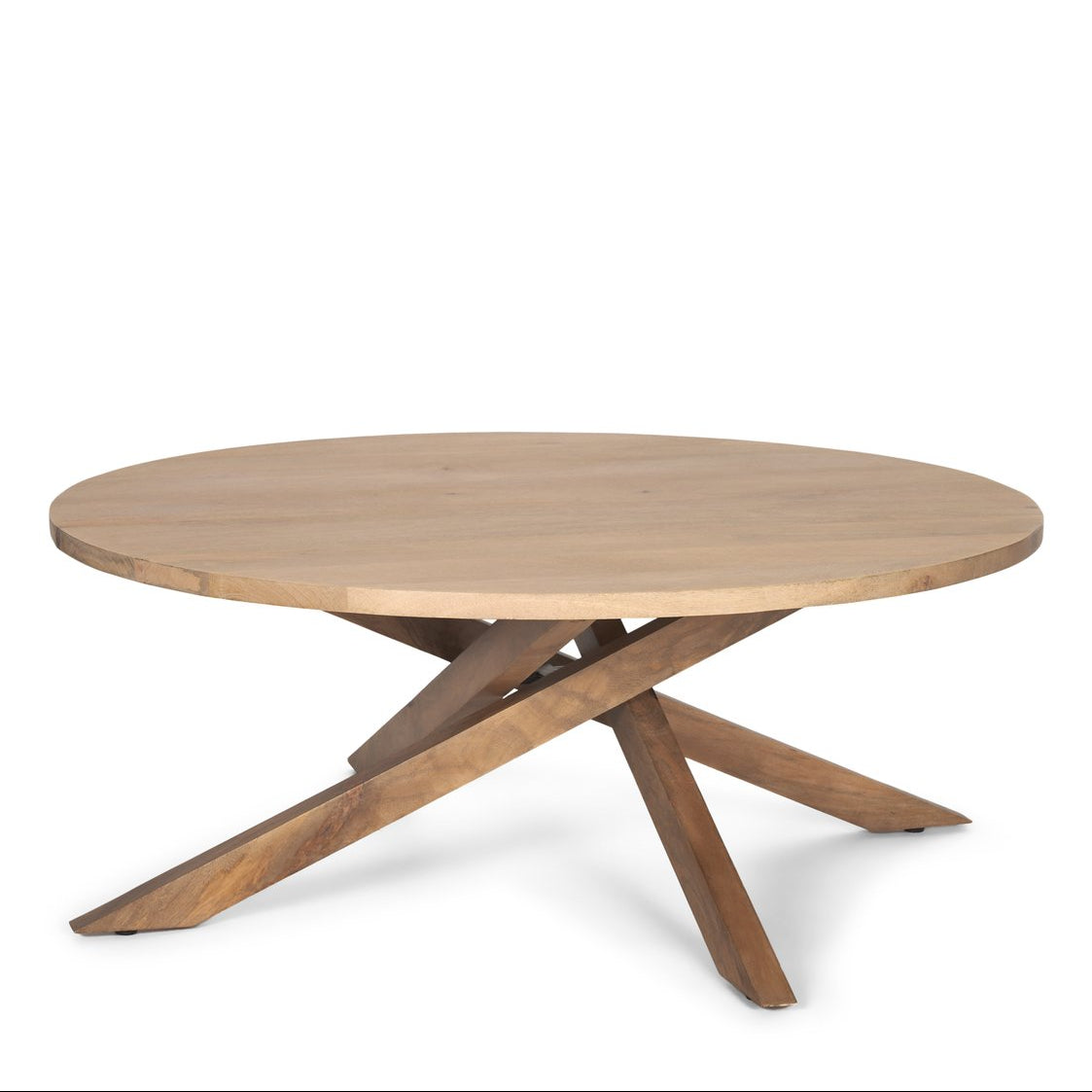 Mercana Solana Wooden Round Coffee Table