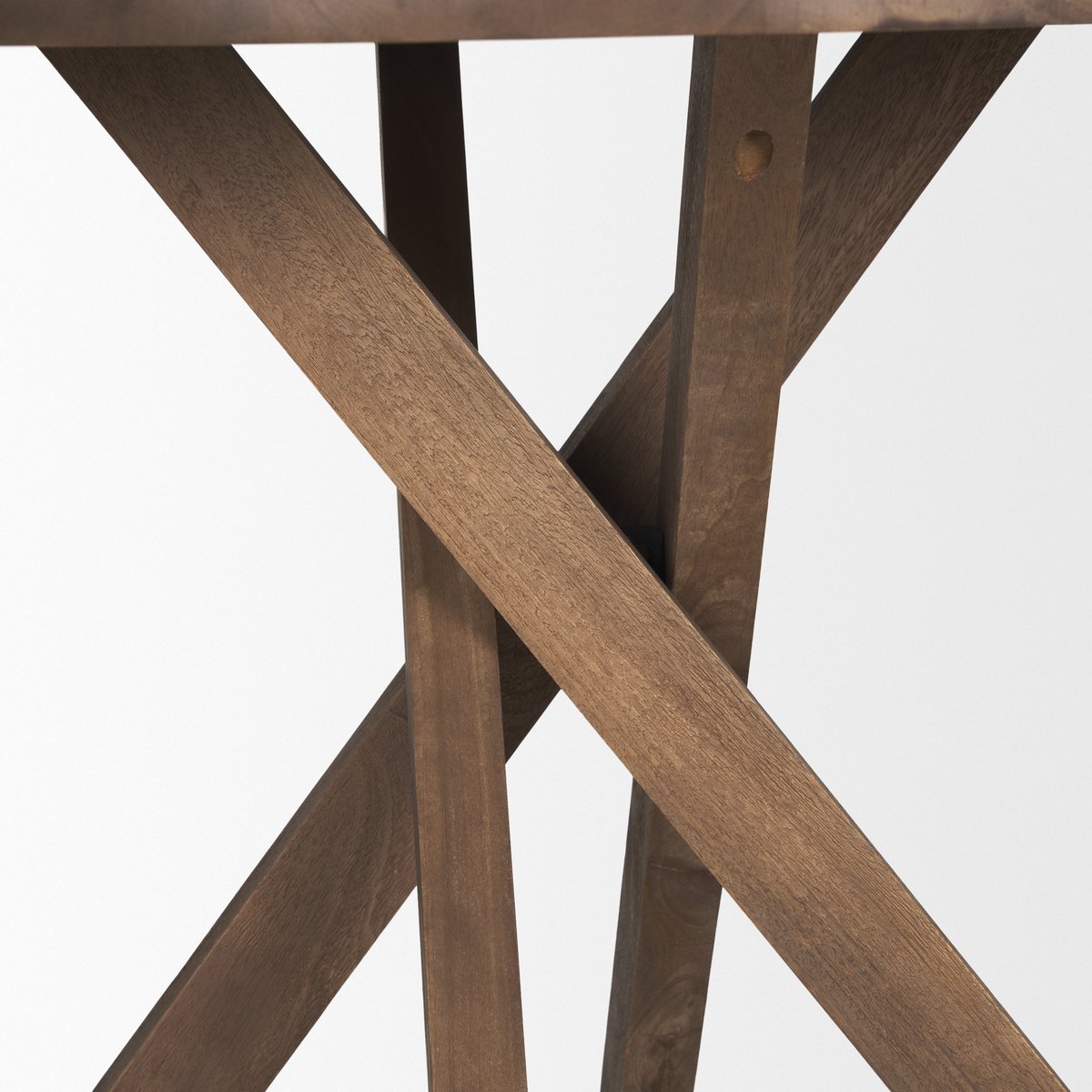 Mercana Solana Wooden Round Foyer Table