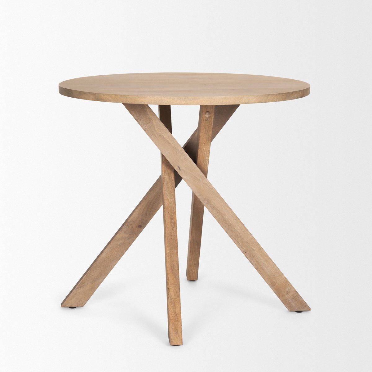 Mercana Solana Wooden Round Foyer Table