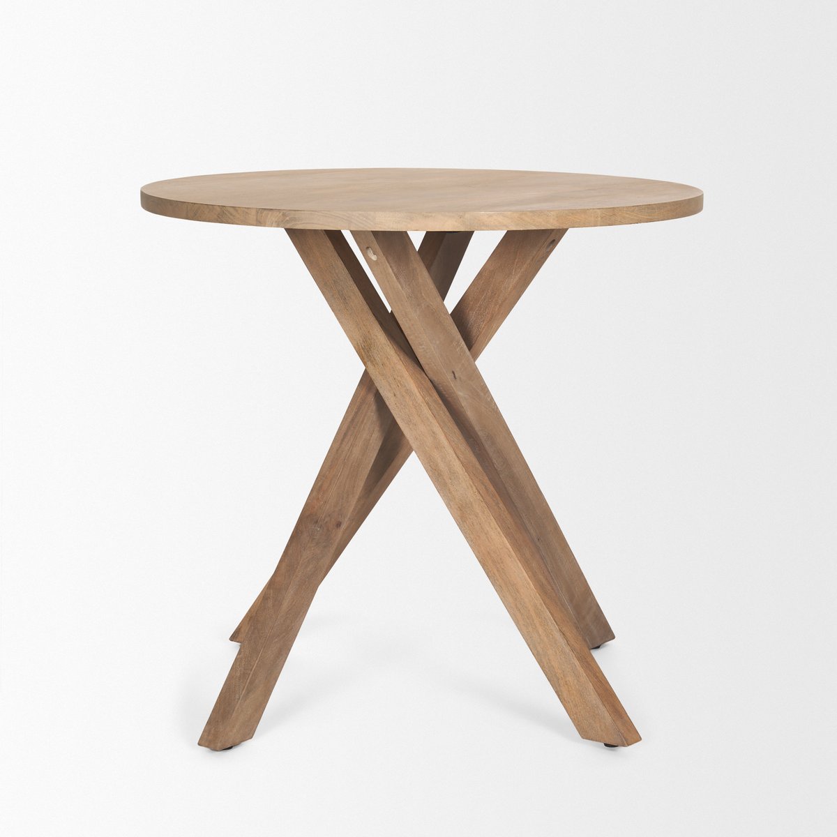 Mercana Solana Wooden Round Foyer Table