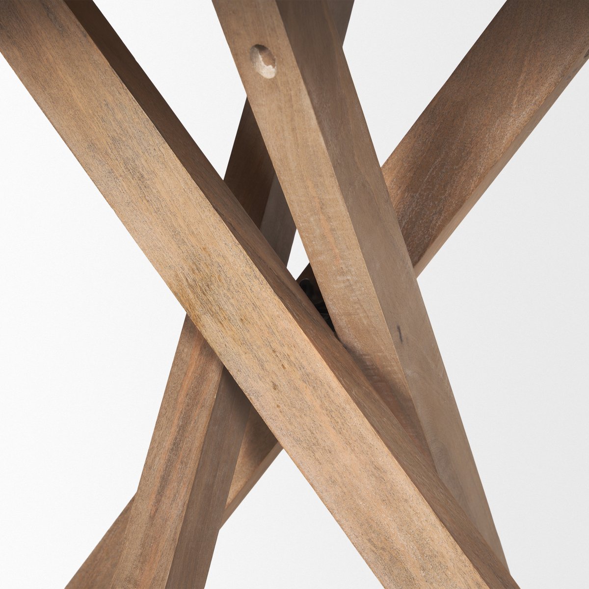 Mercana Solana Wooden Round Foyer Table