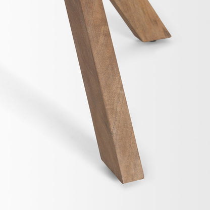 Mercana Solana Wooden Round Foyer Table