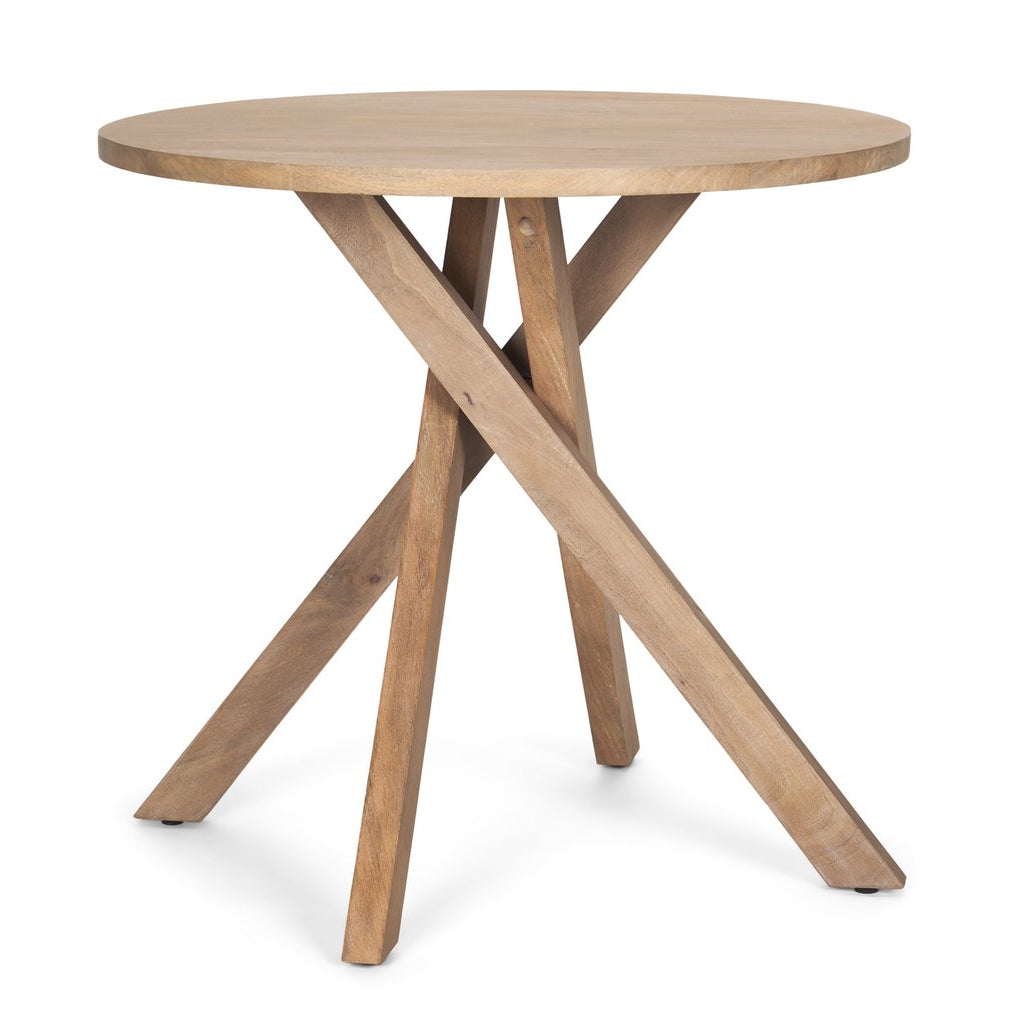Mercana Solana Wooden Round Foyer Table
