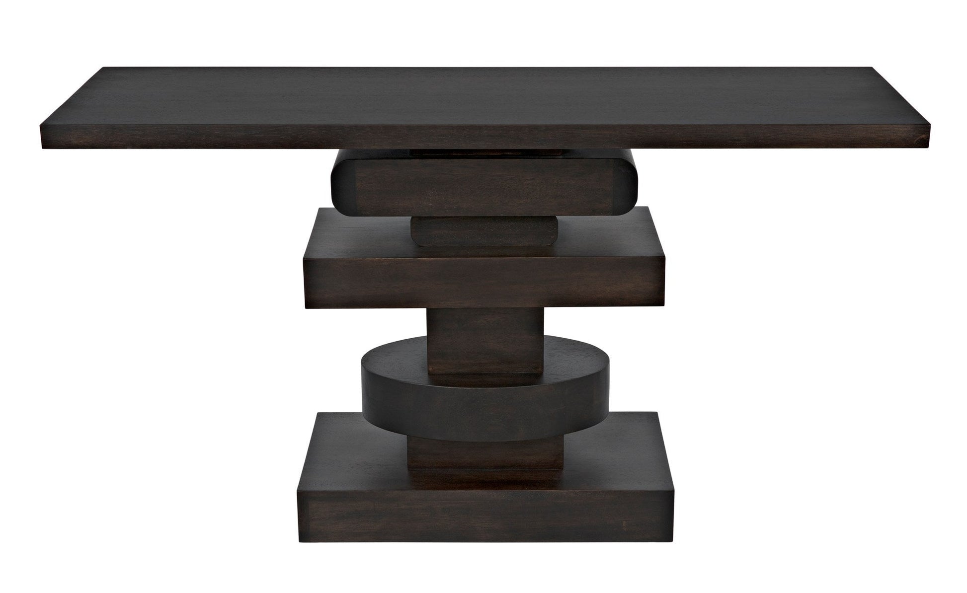 Solange Console, Ebony Walnut-Console Tables-Noir-Sideboards and Things