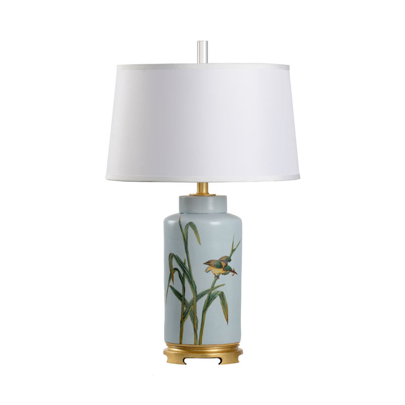 Wildwood Songbird Porcelain Made Table Lamp