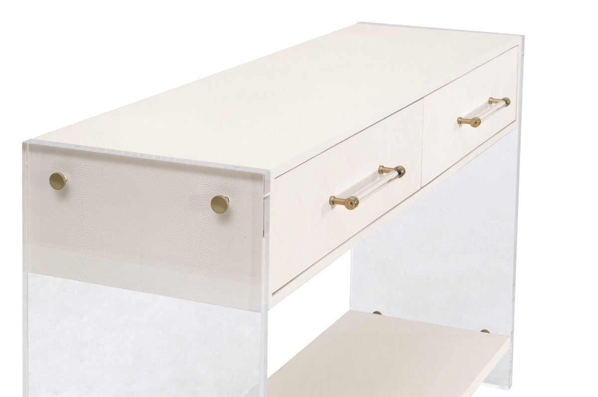 Sonia Shagreen Console Table-Console Tables-Essentials For Living-Sideboards and Things