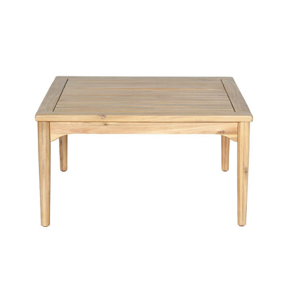 LH Home Sonoma Wooden Square Outdoor Coffee Table