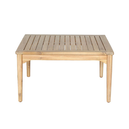 LH Home Sonoma Wooden Square Outdoor Coffee Table