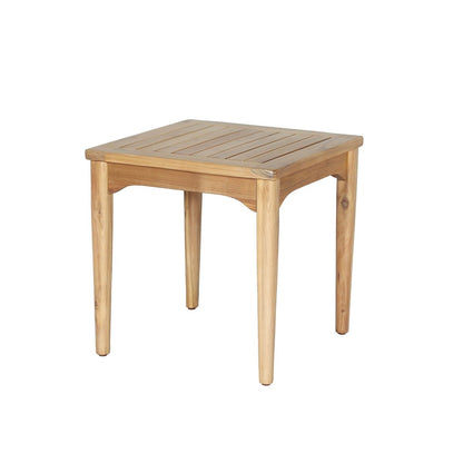 LH Home Sonoma Wooden Square Outdoor Side Table