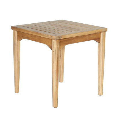 LH Home Sonoma Wooden Square Outdoor Side Table