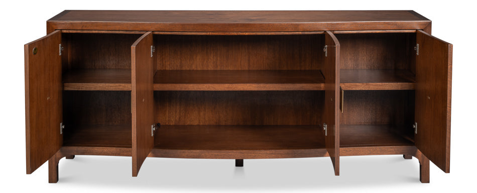 Sarreid Southport Four Doors Wood Credenza