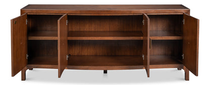 Sarreid Southport Four Doors Wood Credenza