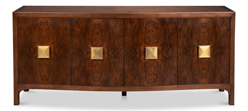 Sarreid Southport Four Doors Wood Credenza